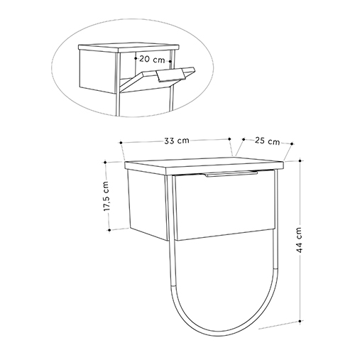 Прикроватная тумба с откидной дверцей из дерева NORFOLK NIGHTSTAND OAK Прикроватная тумба с откидной дверцей из дерева NORFOLK NIGHTSTAND OAK в Липецке