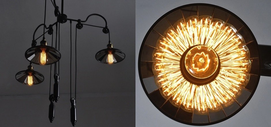 Люстра Loft Cone Pendant Reflector Balance 3 Люстра Loft Cone Pendant Reflector Balance 3 - Loft-Concept в Липецке