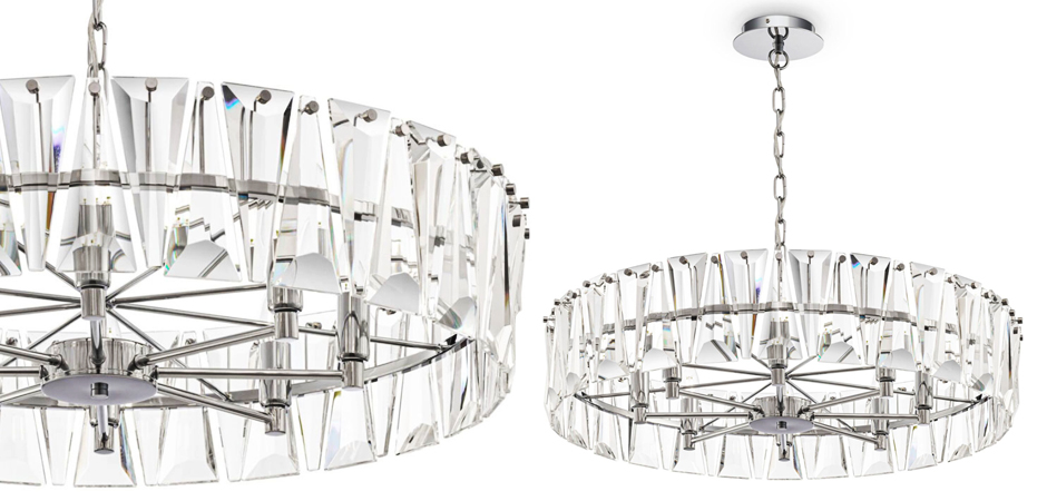 Люстра Ruby Crystal Chandelier Chrome 75 Люстра Ruby Crystal Chandelier Chrome 75 - Loft-Concept в Липецке