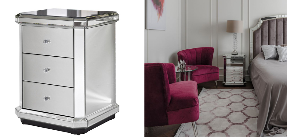 Тумба Mirror Nightstand Тумба Mirror Nightstand - Loft-Concept в Липецке