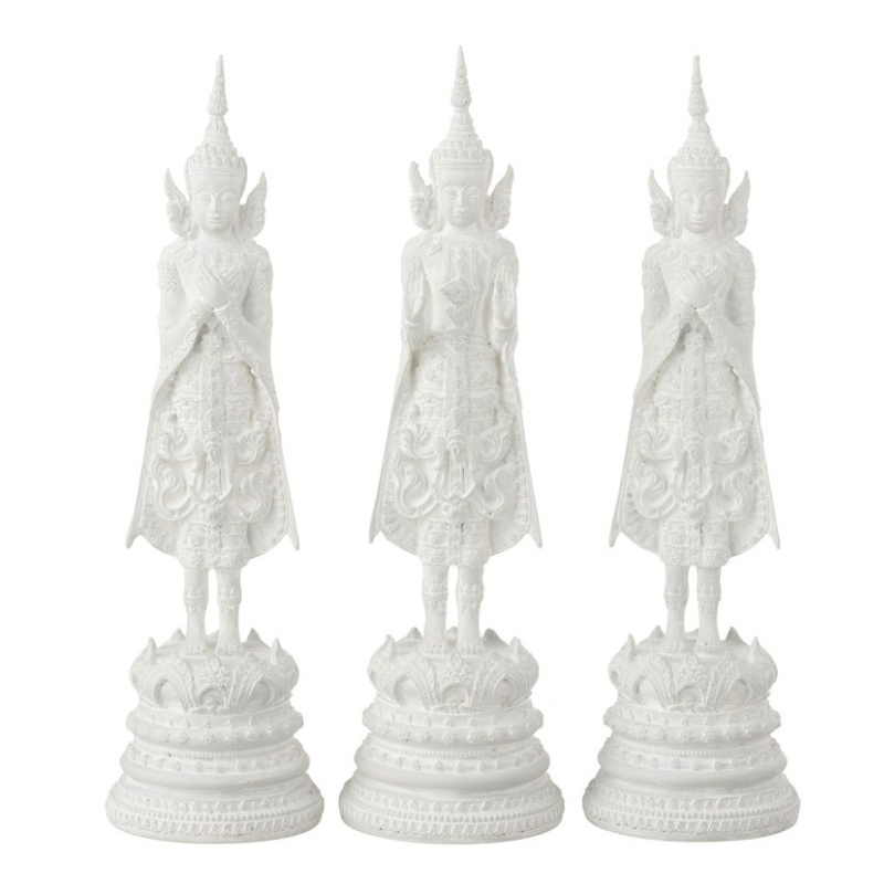 Статуэтка Buddha 3x Белый Статуэтка Buddha 3x Белый в Липецке | Loft Concept