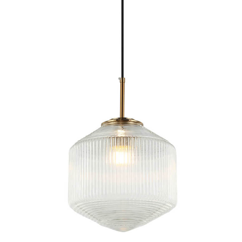 Подвесной светильник Clear Glass Pendant transparent Бронза Прозрачное Стекло Подвесной светильник Clear Glass Pendant transparent Бронза Прозрачное Стекло в Липецке | Loft Concept