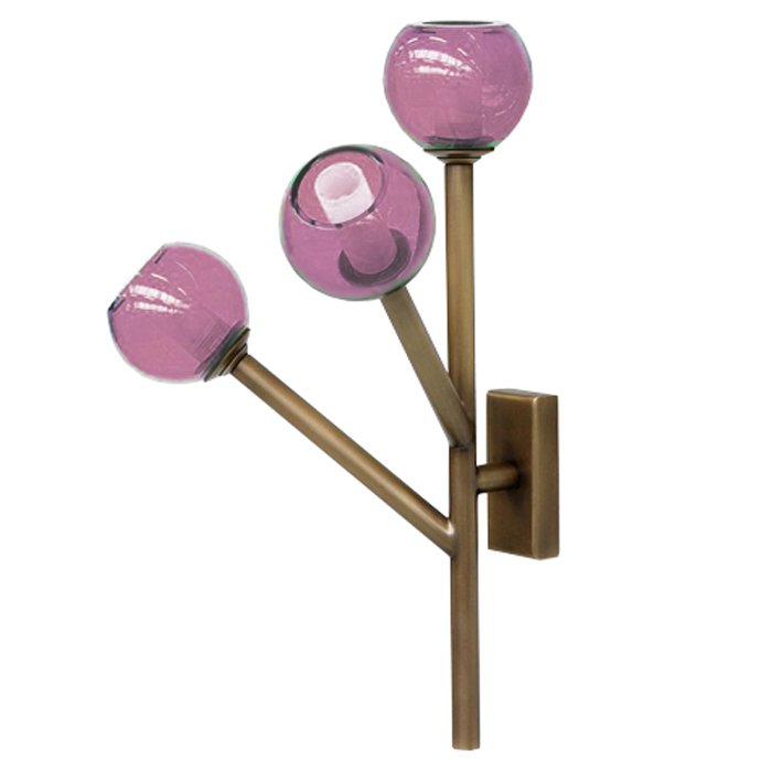 Бра Last Night Wall Lamp Pink Латунь Розовый (Rose) Бра Last Night Wall Lamp Pink Латунь Розовый (Rose) в Липецке | Loft Concept