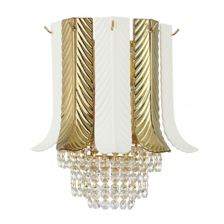Бра Aronson wall lamp Прозрачный Золотой Бра Aronson wall lamp Прозрачный Золотой в Липецке | Loft Concept