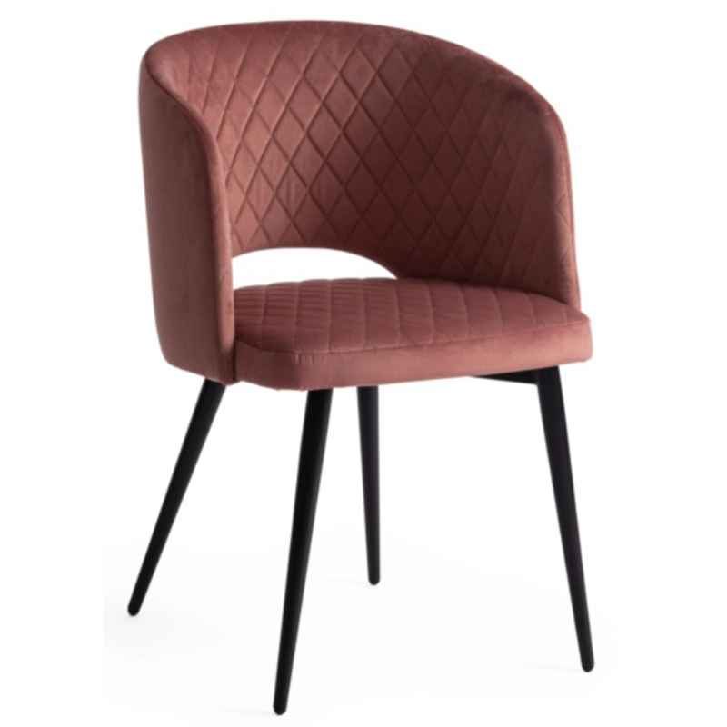 Стул Janice Coral Chair Коралловый Черный Стул Janice Coral Chair Коралловый Черный в Липецке | Loft Concept