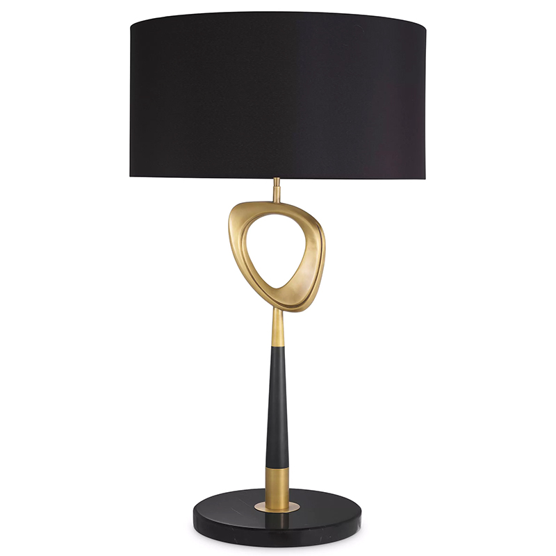 Настольная лампа Eichholtz Table Lamp Celine Латунь Черный Настольная лампа Eichholtz Table Lamp Celine Латунь Черный в Липецке | Loft Concept
