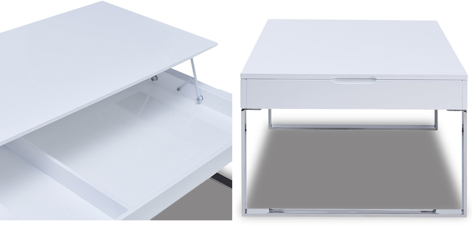 Кофейный стол Annecy Coffee Table white - фото №2