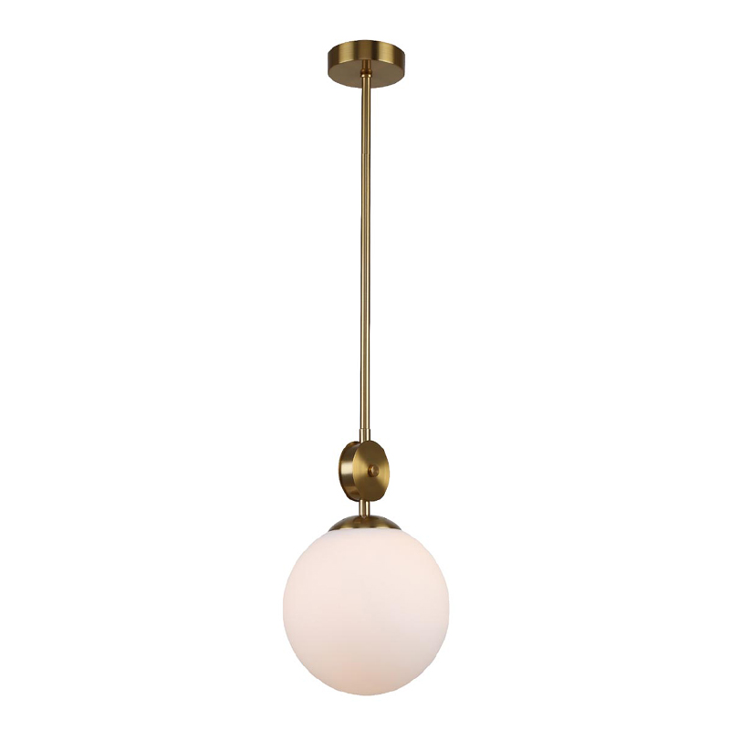 Подвесной светильник Kyran Bronze Hanging Lamp Бронза Белый Подвесной светильник Kyran Bronze Hanging Lamp Бронза Белый в Липецке | Loft Concept