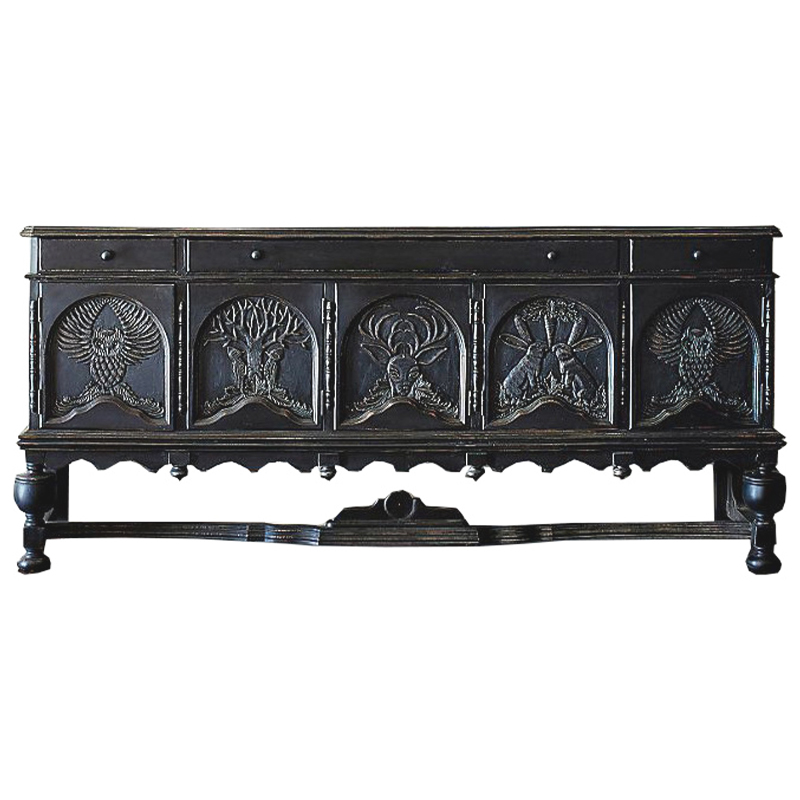 Комод Handcarved Menagerie Buffet Коричневый Комод Handcarved Menagerie Buffet Коричневый в Липецке | Loft Concept