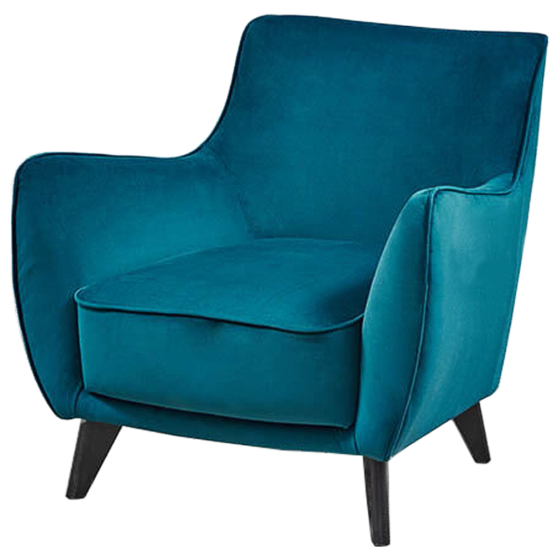 Кресло Shore Chair Бирюзовый Коричневый Кресло Shore Chair Бирюзовый Коричневый в Липецке | Loft Concept