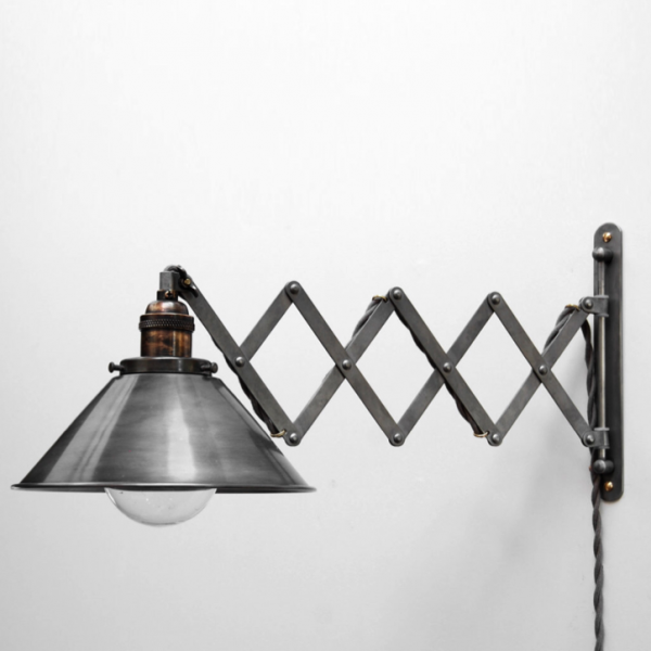Бра Metal Cone Scissors Bra Серебряный Бра Metal Cone Scissors Bra Серебряный в Липецке | Loft Concept