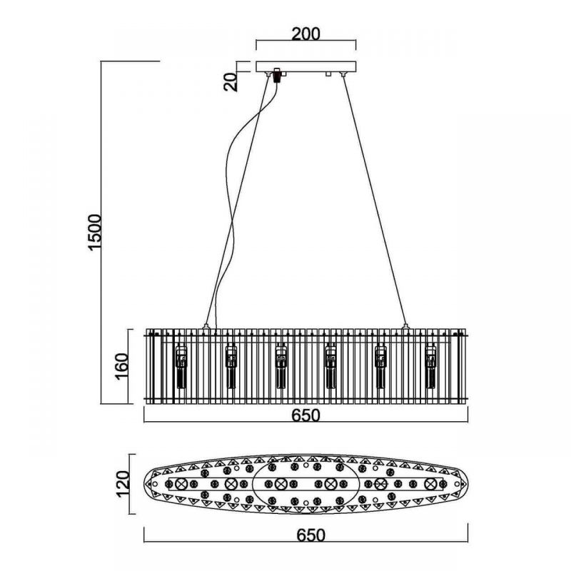 Люстра Board Chandelier Люстра Board Chandelier в Липецке
