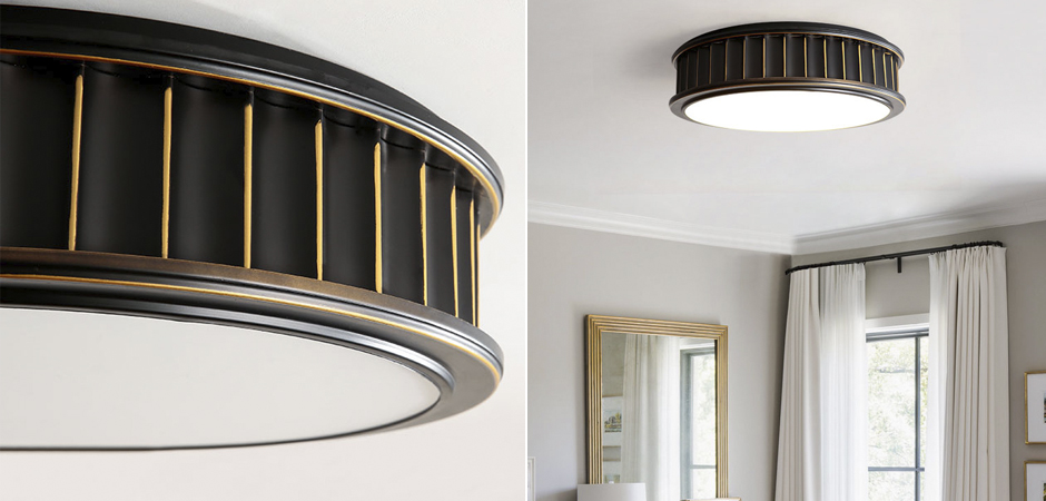 Потолочный светильник Drum Ceiling Lamp Потолочный светильник Drum Ceiling Lamp - Loft-Concept в Липецке