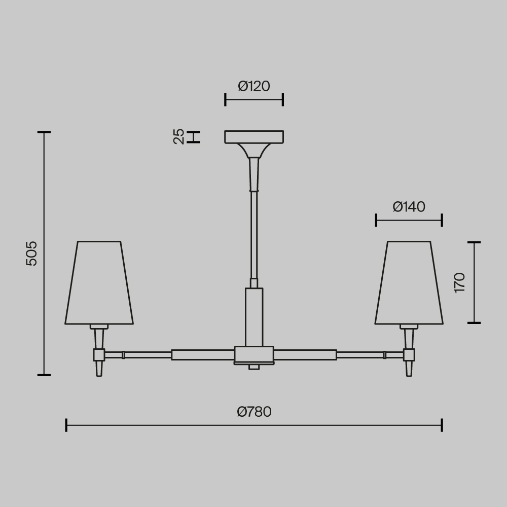 Потолочный светильник Zaragoza Е14 в Липецке