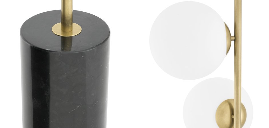 Торшер Eichholtz Floor Lamp Tempo Brass Торшер Eichholtz Floor Lamp Tempo Brass - Loft-Concept в Липецке