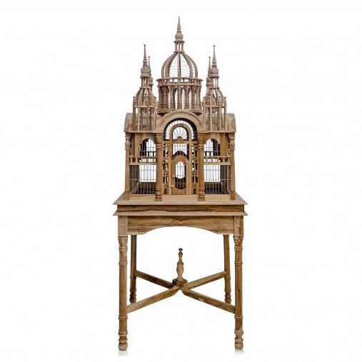 Клетка для птиц дворец BIRD CAGE LARGE BIRD CAGE Коричневый Клетка для птиц дворец BIRD CAGE LARGE BIRD CAGE Коричневый в Липецке | Loft Concept