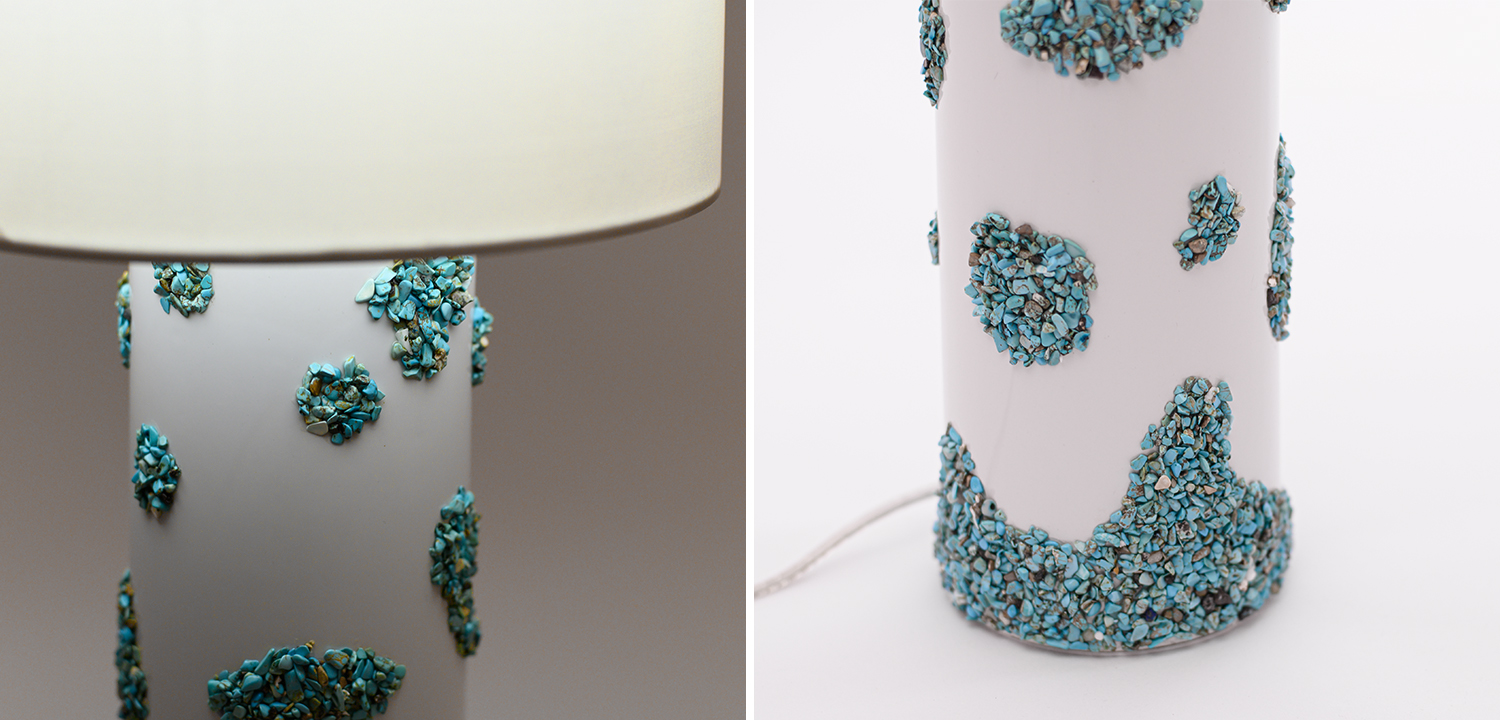 Настольная лампа Jessamond Table Lamp с абажуром - фото