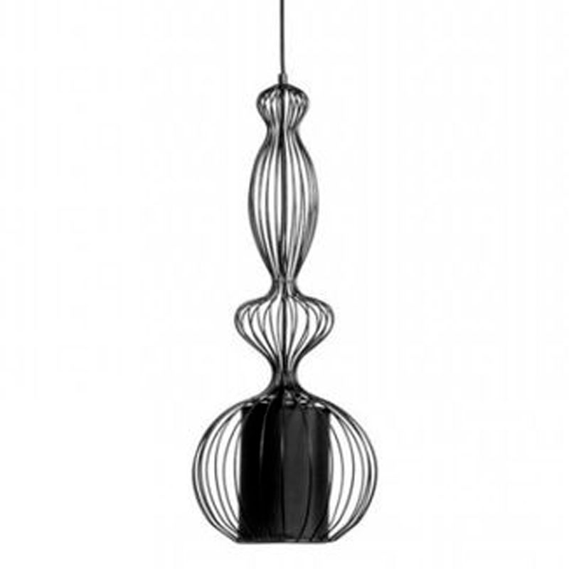 Подвесной светильник Wire Dream Pendant диаметр 23 Черный Подвесной светильник Wire Dream Pendant диаметр 23 Черный в Липецке | Loft Concept