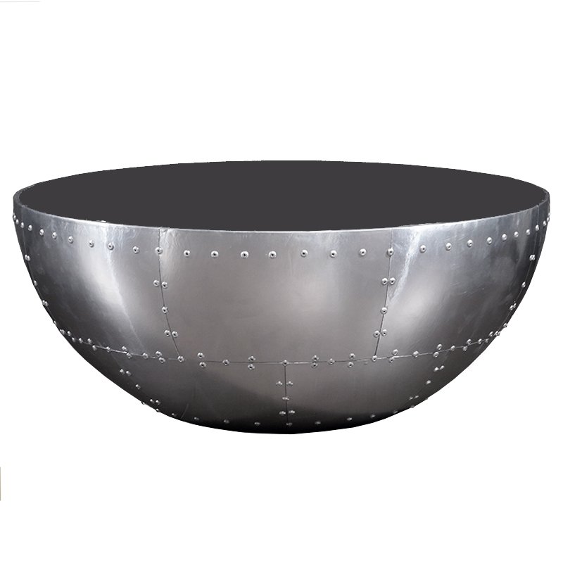 Кофейный стол Aviator spitfire coffee table Алюминий Кофейный стол Aviator spitfire coffee table Алюминий в Липецке | Loft Concept
