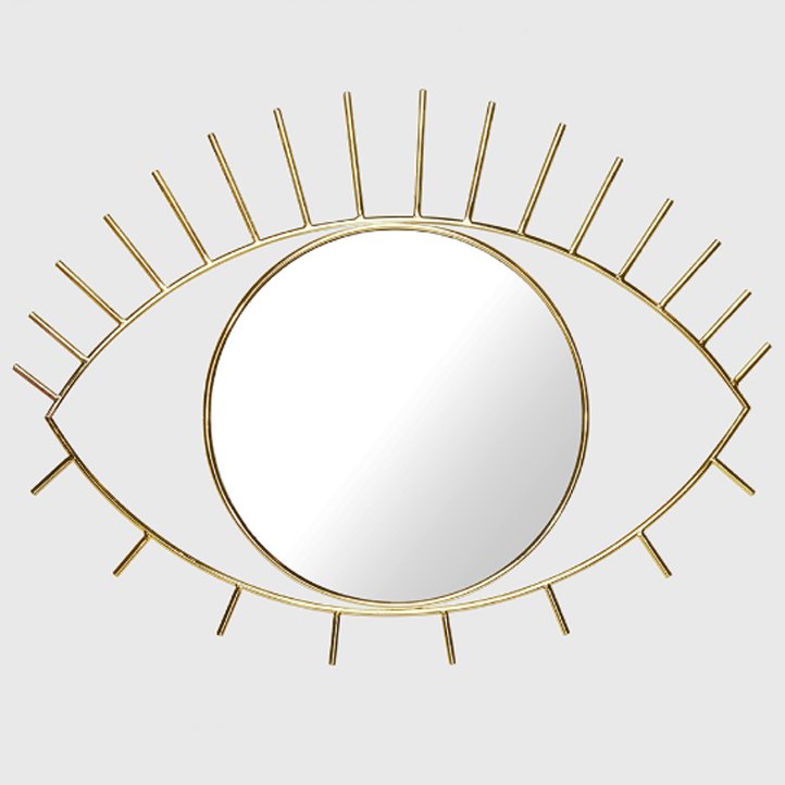 Зеркало Eye mirror Глянцевое золото Зеркало Eye mirror Глянцевое золото в Липецке | Loft Concept