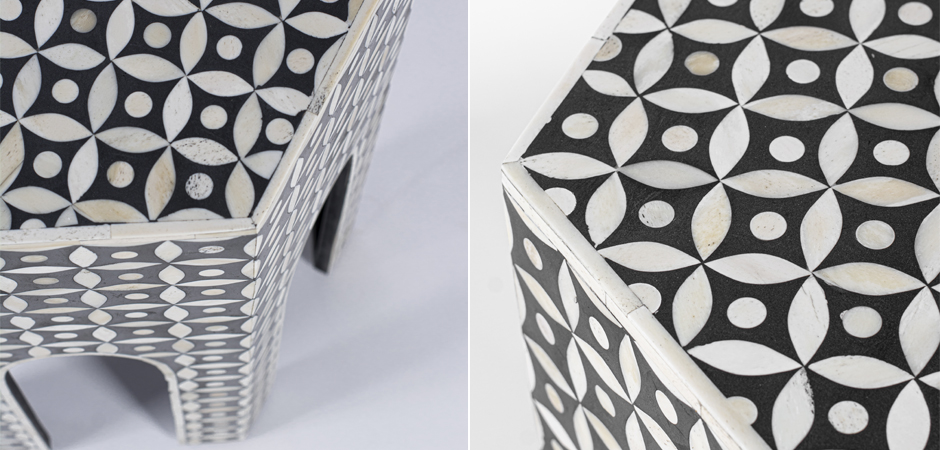 Столик BONE INLAY ARCHES TABLE Столик BONE INLAY ARCHES TABLE - Loft-Concept в Липецке