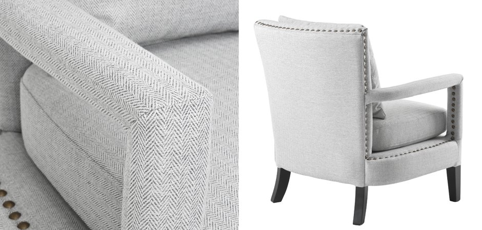 Кресло Eichholtz Chair Gregory Light Grey Кресло Eichholtz Chair Gregory Light Grey - Loft-Concept в Липецке