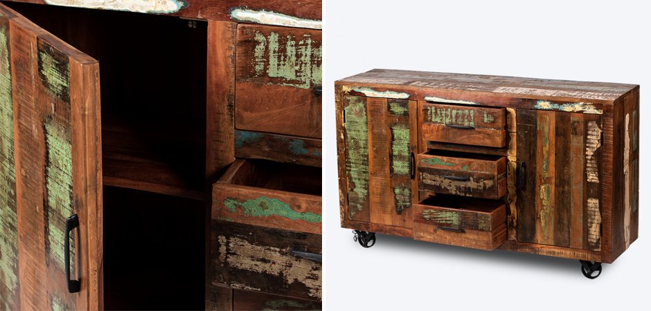 Комод Antique Wood Light Комод Antique Wood Light - Loft-Concept в Липецке