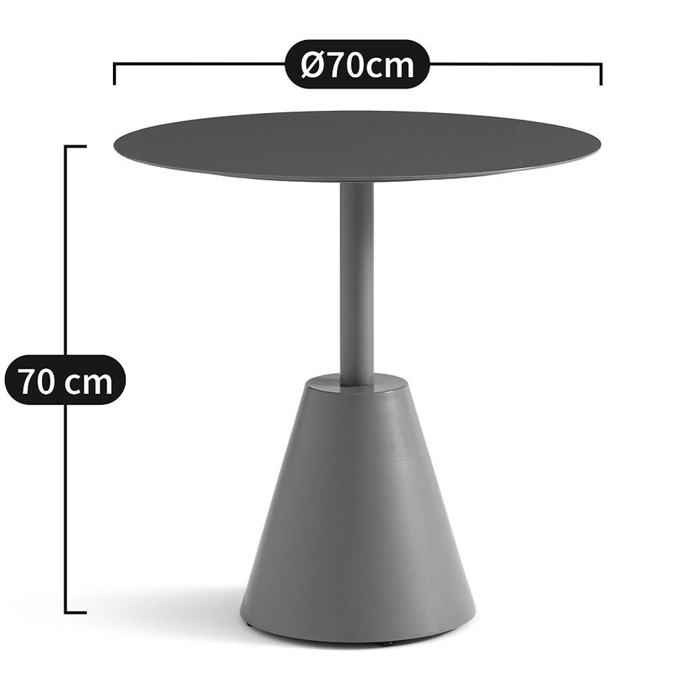 Стол для сада из стали Round Steel в Липецке