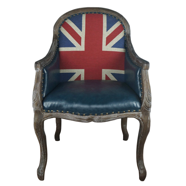 Кресло Bergere Union Jack Pattern II Кресло Bergere Union Jack Pattern II в Липецке | Loft Concept