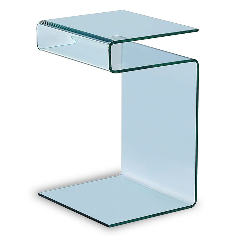 Приставной стол Harper Side Table Прозрачное Стекло Приставной стол Harper Side Table Прозрачное Стекло в Липецке | Loft Concept