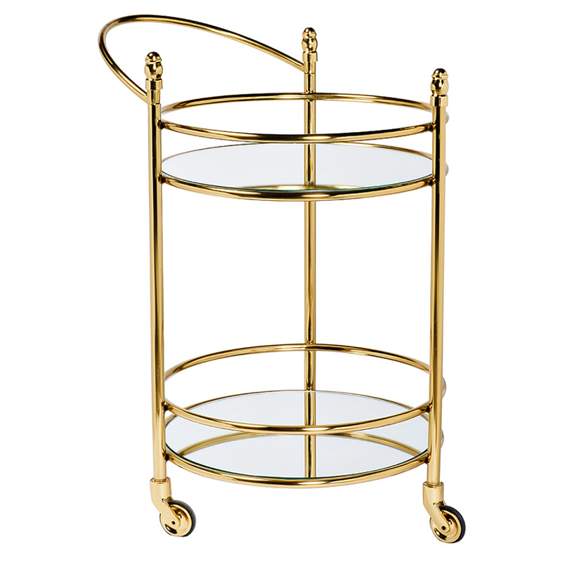 Приставной стол Elsbet Side Table Глянцевое золото Приставной стол Elsbet Side Table Глянцевое золото в Липецке | Loft Concept
