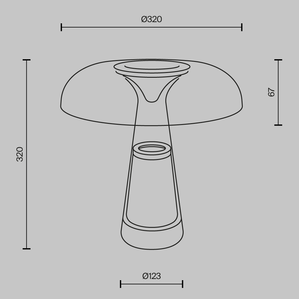 Настольный светильник Artefact 2700-4000К 8Вт в Липецке