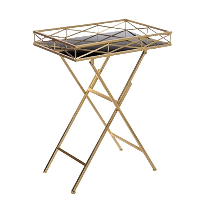 Приставной стол Splendor Gold Золотой Желтый Приставной стол Splendor Gold Золотой Желтый в Липецке | Loft Concept