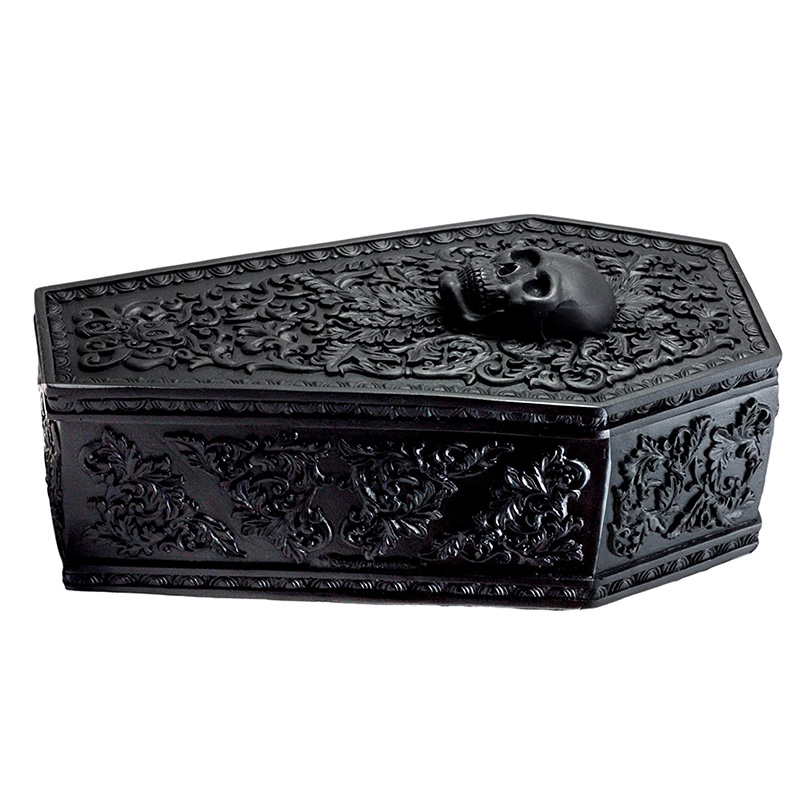 Шкатулка Gothic Coffin Черный Красный Шкатулка Gothic Coffin Черный Красный в Липецке | Loft Concept