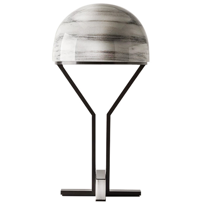Настольная лампа Still Table Lamp Losh Design Черный Серый Настольная лампа Still Table Lamp Losh Design Черный Серый в Липецке | Loft Concept