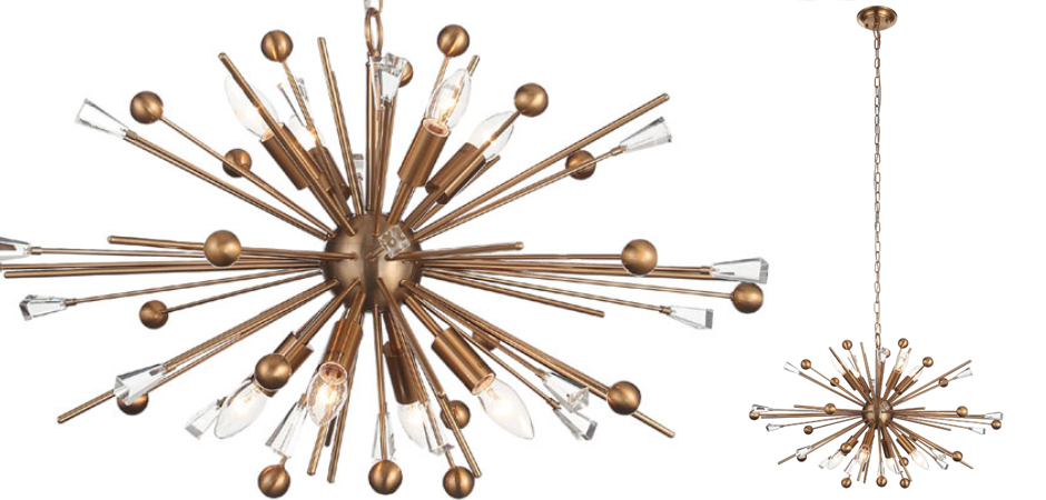 Люстра Спутник GIANT SPUTNIK Chandelier Copper Люстра Спутник GIANT SPUTNIK Chandelier Copper - Loft-Concept в Липецке