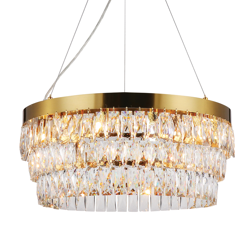 Люстра Lunet Chandelier 60 Глянцевое золото Прозрачный Люстра Lunet Chandelier 60 Глянцевое золото Прозрачный в Липецке | Loft Concept