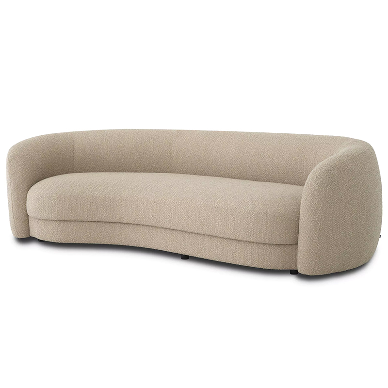 Диван Eichholtz Sofa Blaine Sand Boucle Песочный Диван Eichholtz Sofa Blaine Sand Boucle Песочный в Липецке | Loft Concept