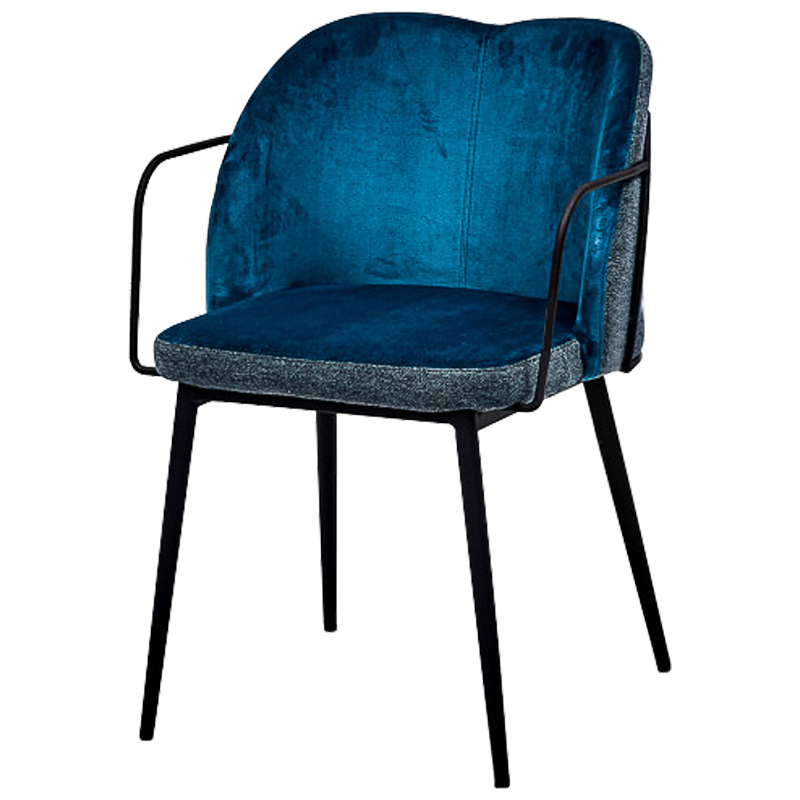 Стул Raymond Stool blue Синий Черный Стул Raymond Stool blue Синий Черный в Липецке | Loft Concept