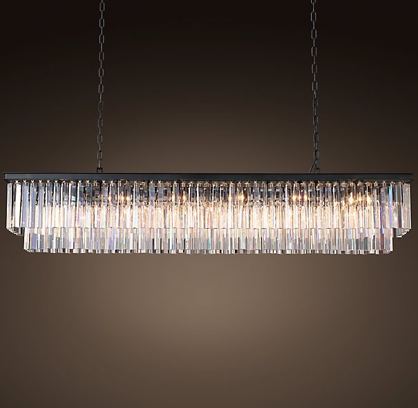 Люстра RH 1920s Odeon Clear Glass Fringe Black iron 150 Черный Люстра RH 1920s Odeon Clear Glass Fringe Black iron 150 Черный в Липецке | Loft Concept