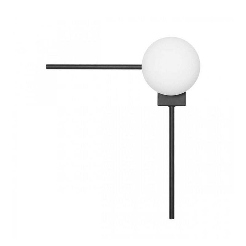 Бра Direct Rays Black 32 см Белый Черный Бра Direct Rays Black 32 см Белый Черный в Липецке | Loft Concept