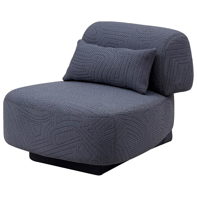 Кресло Bates Grey Armchair Серый Кресло Bates Grey Armchair Серый в Липецке | Loft Concept
