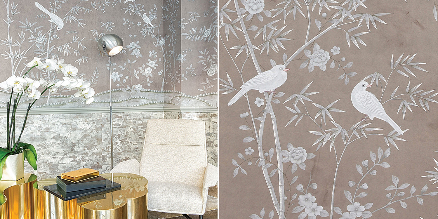 Обои шинуазри Portman Moleskin - фото