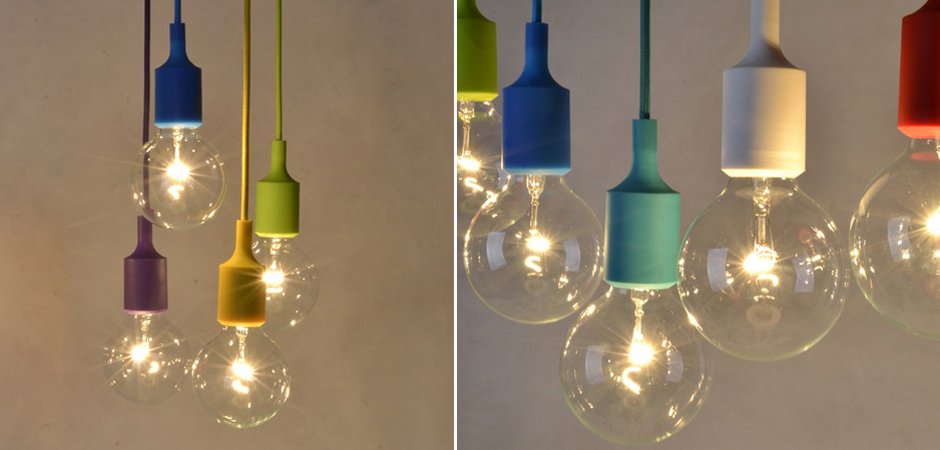 Подвесной светильник Muuto E27 Color Подвесной светильник Muuto E27 Color - Loft-Concept в Липецке