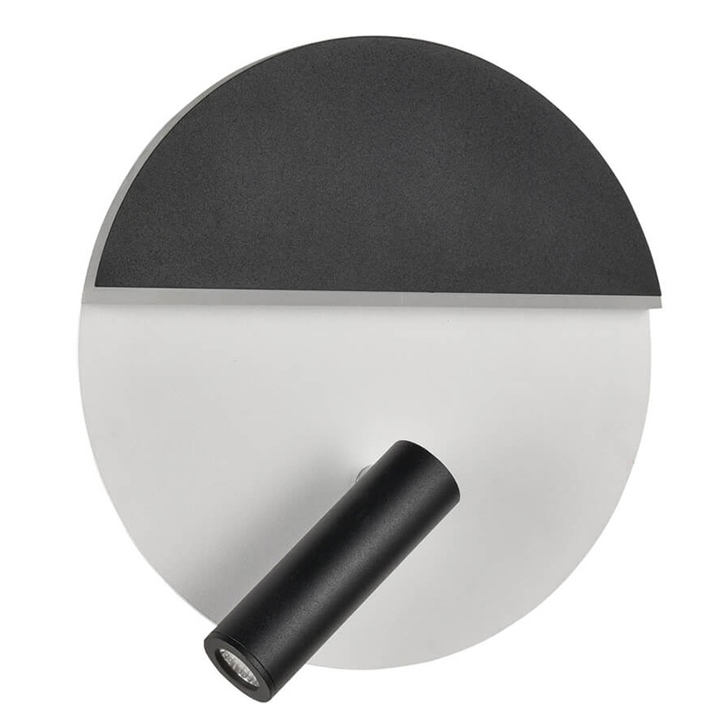 Бра Shon White Black Wall Lamp Белый Черный Бра Shon White Black Wall Lamp Белый Черный в Липецке | Loft Concept