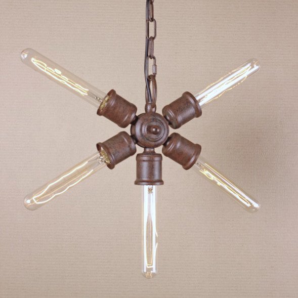 Люстра Loft Star Pendant Коричневый Люстра Loft Star Pendant Коричневый в Липецке | Loft Concept