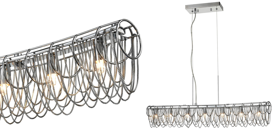 Люстра Spiral & Chains Chrome Люстра Spiral & Chains Chrome - Loft-Concept в Липецке