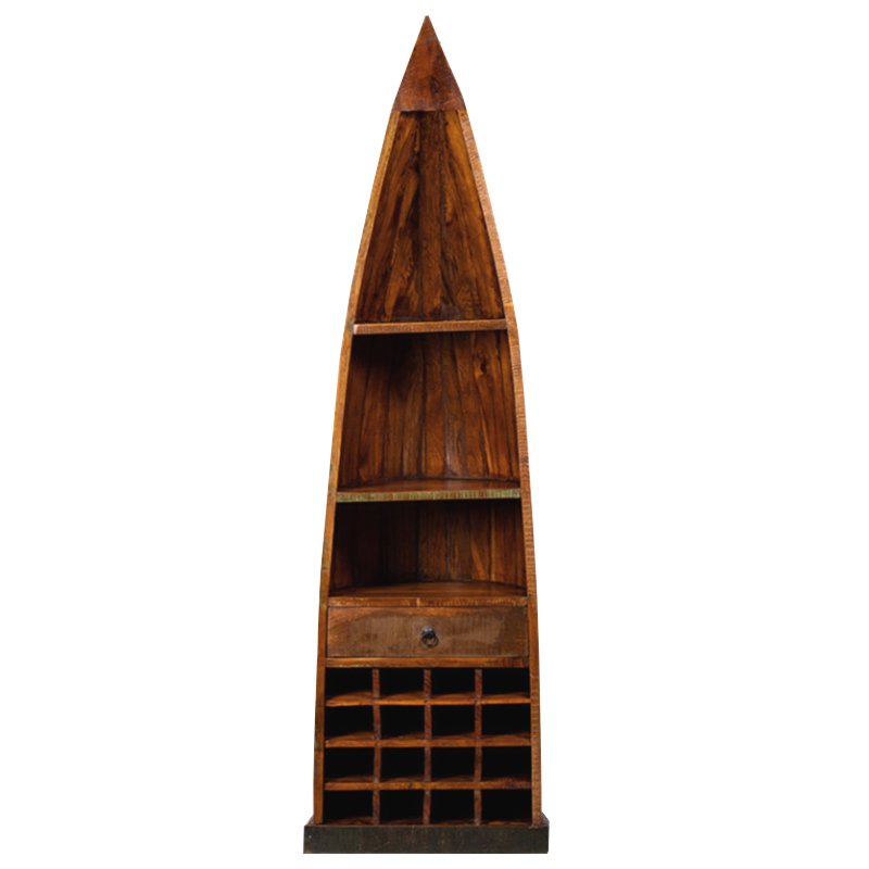 Стеллаж Old Boat Dark Коричневый винтаж Стеллаж Old Boat Dark Коричневый винтаж в Липецке | Loft Concept