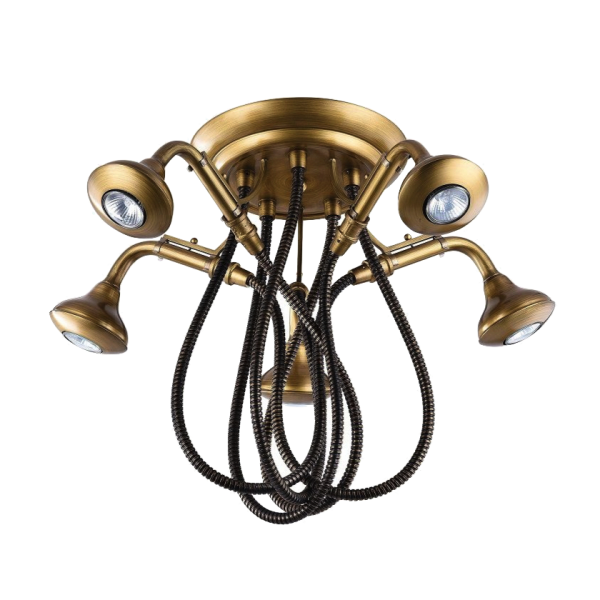 Потолочный светильник Octopus Hose Pendant Потолочный светильник Octopus Hose Pendant в Липецке | Loft Concept
