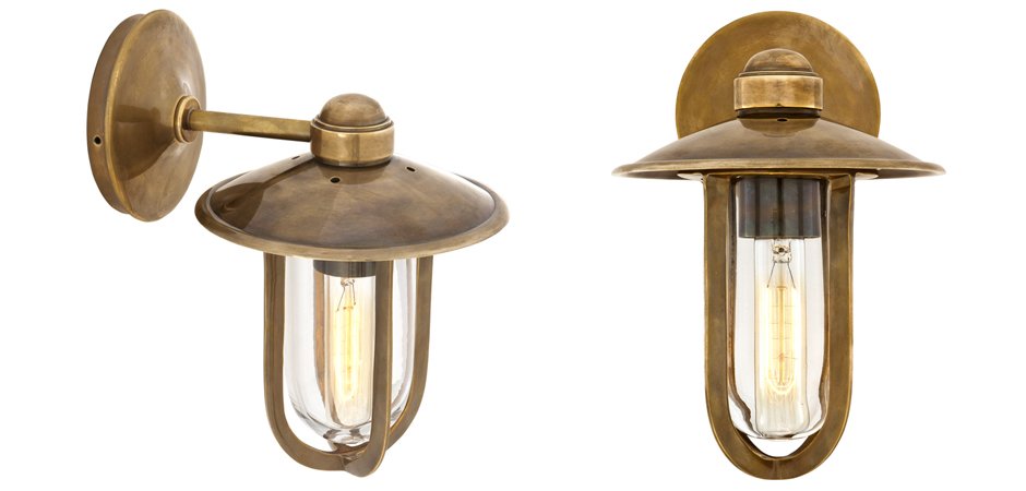 Бра Eichholtz Wall Lamp Seg Harbour Brass Бра Eichholtz Wall Lamp Seg Harbour Brass - Loft-Concept в Липецке